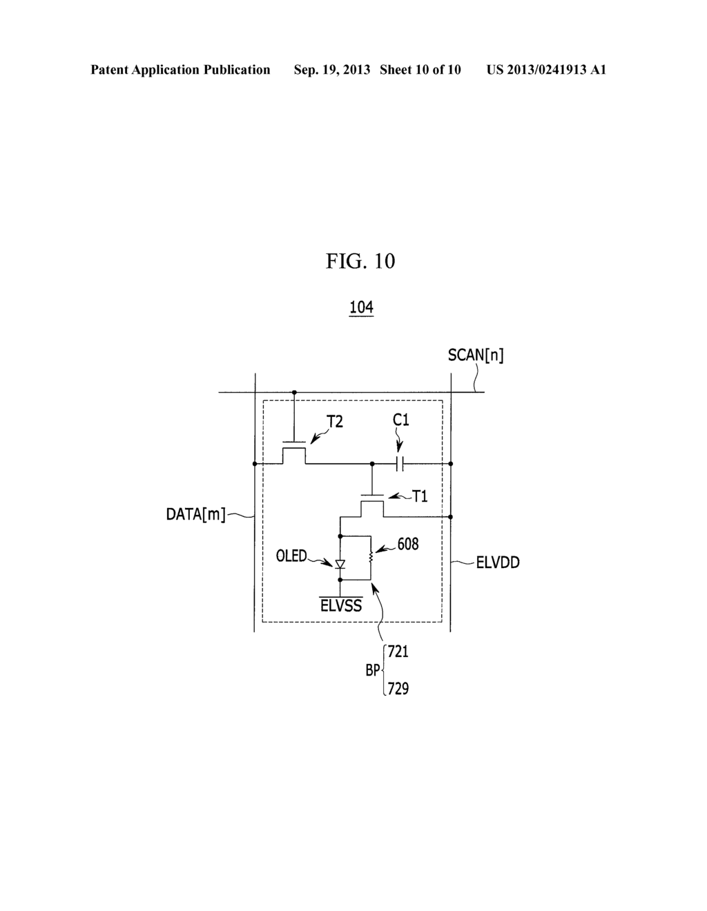 ORGANIC LIGHT EMITTING DIODE DISPLAY - diagram, schematic, and image 11