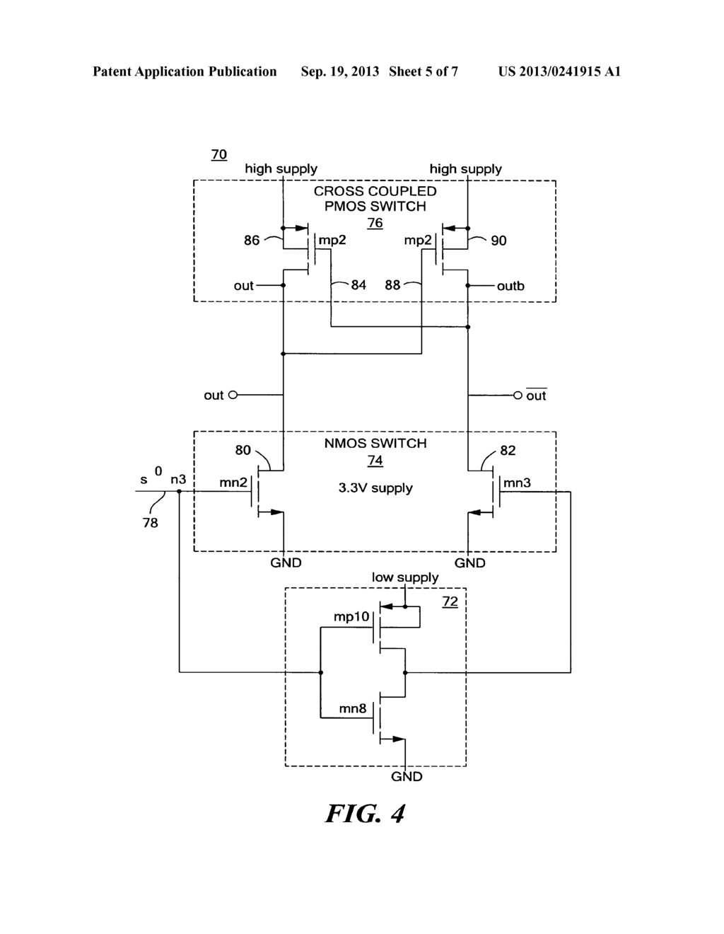 LOW VOLTAGE DRIVER FOR HIGH VOLTAGE LCD - diagram, schematic, and image 06