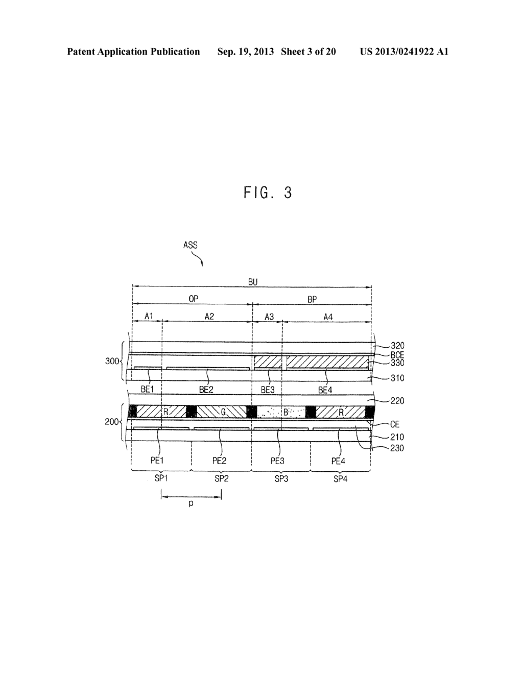 METHOD OF DISPLAYING THREE DIMENSIONAL STEREOSCOPIC IMAGE AND DISPLAY     APPARATUS PERFORMING FOR THE METHOD - diagram, schematic, and image 04