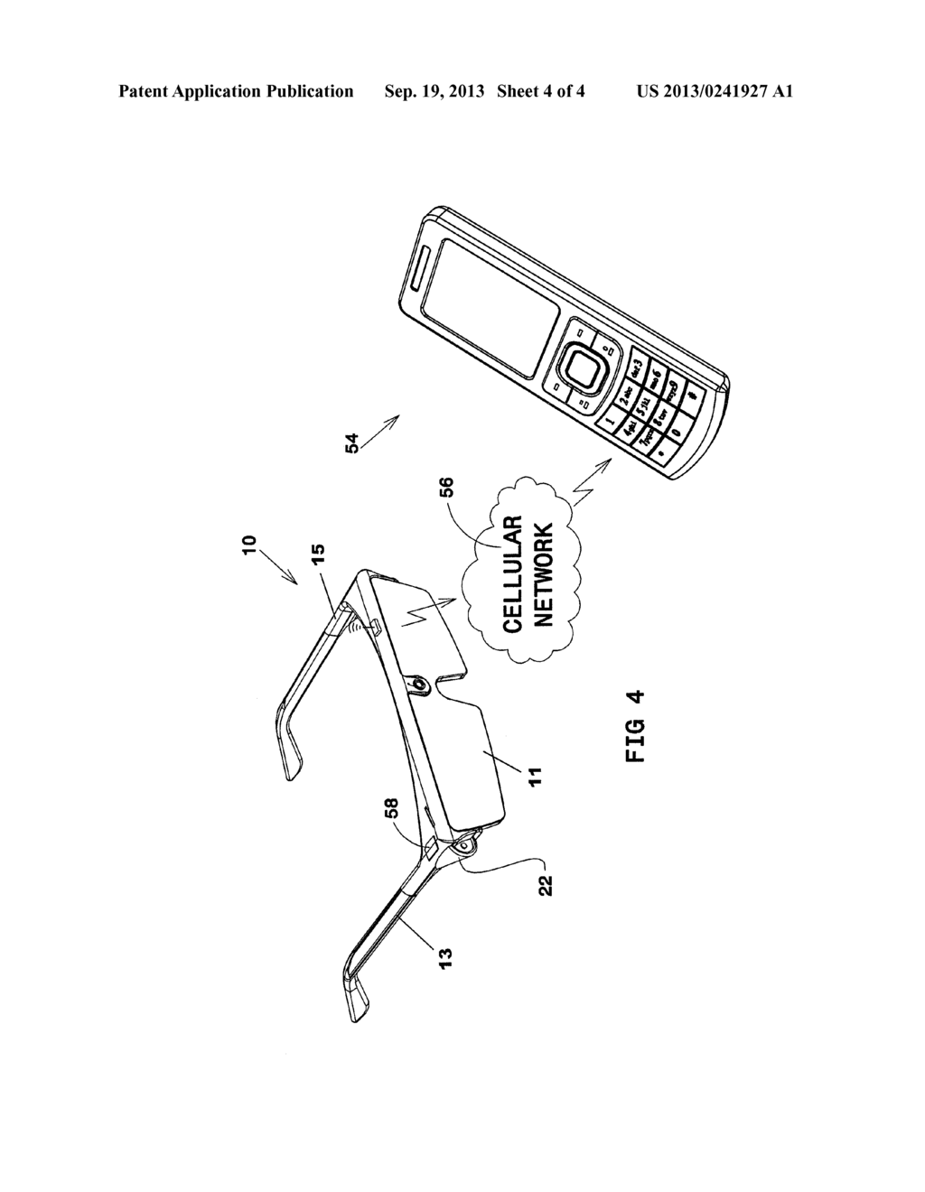 COMPUTER DEVICE IN FORM OF WEARABLE GLASSES AND USER INTERFACE THEREOF - diagram, schematic, and image 05