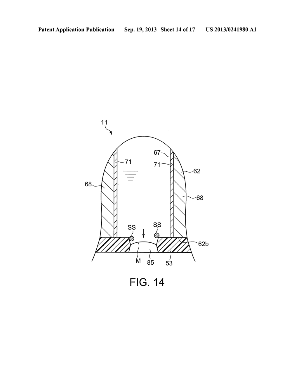 IMAGE FORMING APPARATUS HAVING INK JET HEAD AND METHOD FOR PERFORMING     MAINTENANCE OF THE SAME - diagram, schematic, and image 15