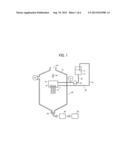 DROPLET DISCHARGING DEVICE AND PARTICLE MAUNFACTURING DEVICE diagram and image