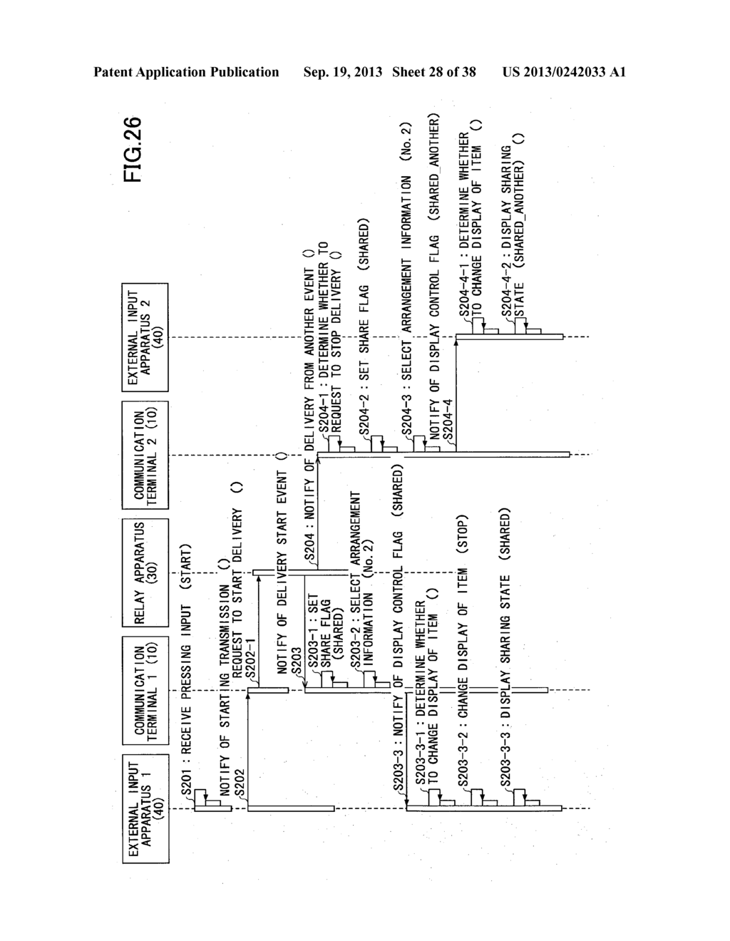EXTERNAL INPUT APPARATUS, COMMUNICATION TERMINAL, DISPLAY DATA SHARING     SYSTEM AND COMPUTER READABLE INFORMATION RECORDING MEDIUM - diagram, schematic, and image 29