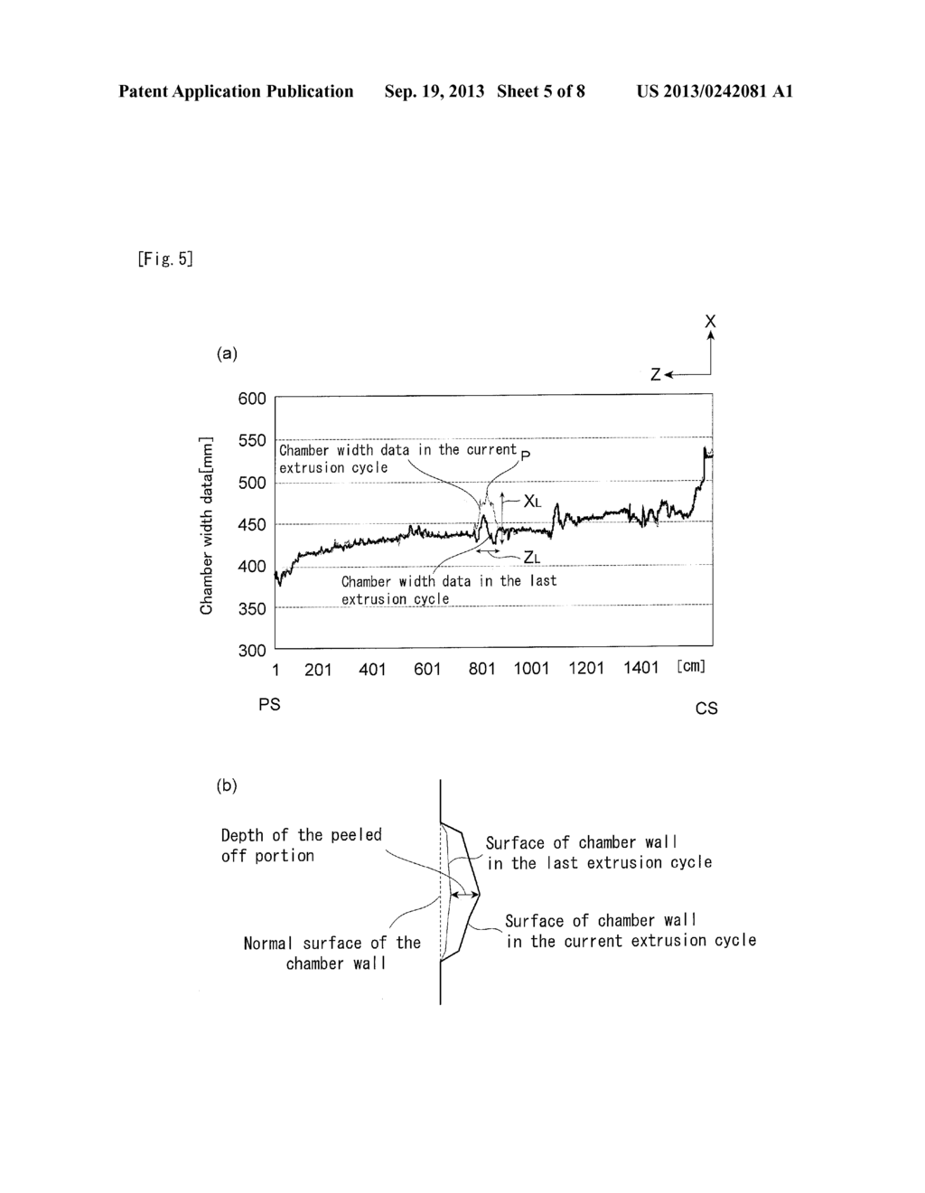 METHOD FOR MONITORING INSIDE A CHAMBER OF A COKE OVEN, MANAGEMENT METHOD     FOR A CHAMBER WALL OF A COKE OVEN, AND MONITORING SYSTEM - diagram, schematic, and image 06