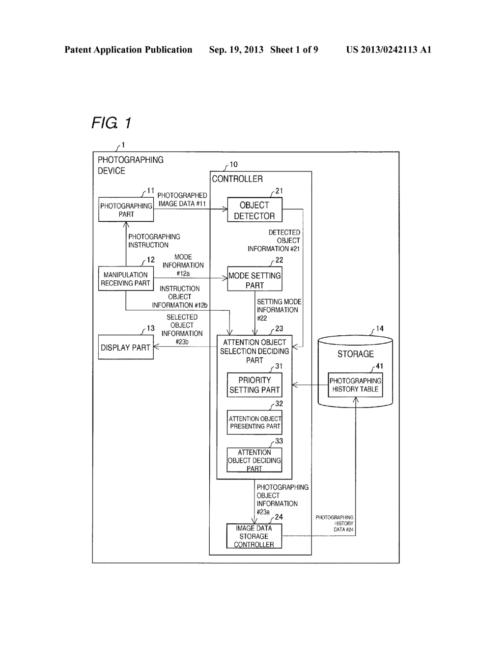 PHOTOGRAPHING DEVICE, PHOTOGRAPHING DEVICE CONTROLLING METHOD,     PHOTOGRAPHING DEVICE CONTROLLING PROGRAM, AND COMPUTER-READABLE RECORDING     MEDIUM IN WHICH PHOTOGRAPHING DEVICE CONTROLLING PROGRAM IS RECORDED - diagram, schematic, and image 02