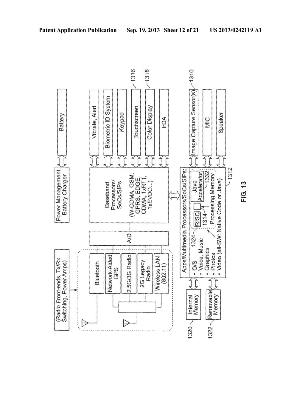 Methods for Displaying Video Monitoring Applications and Services Across     Heterogeneous Networks - diagram, schematic, and image 13