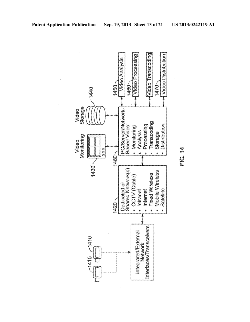 Methods for Displaying Video Monitoring Applications and Services Across     Heterogeneous Networks - diagram, schematic, and image 14