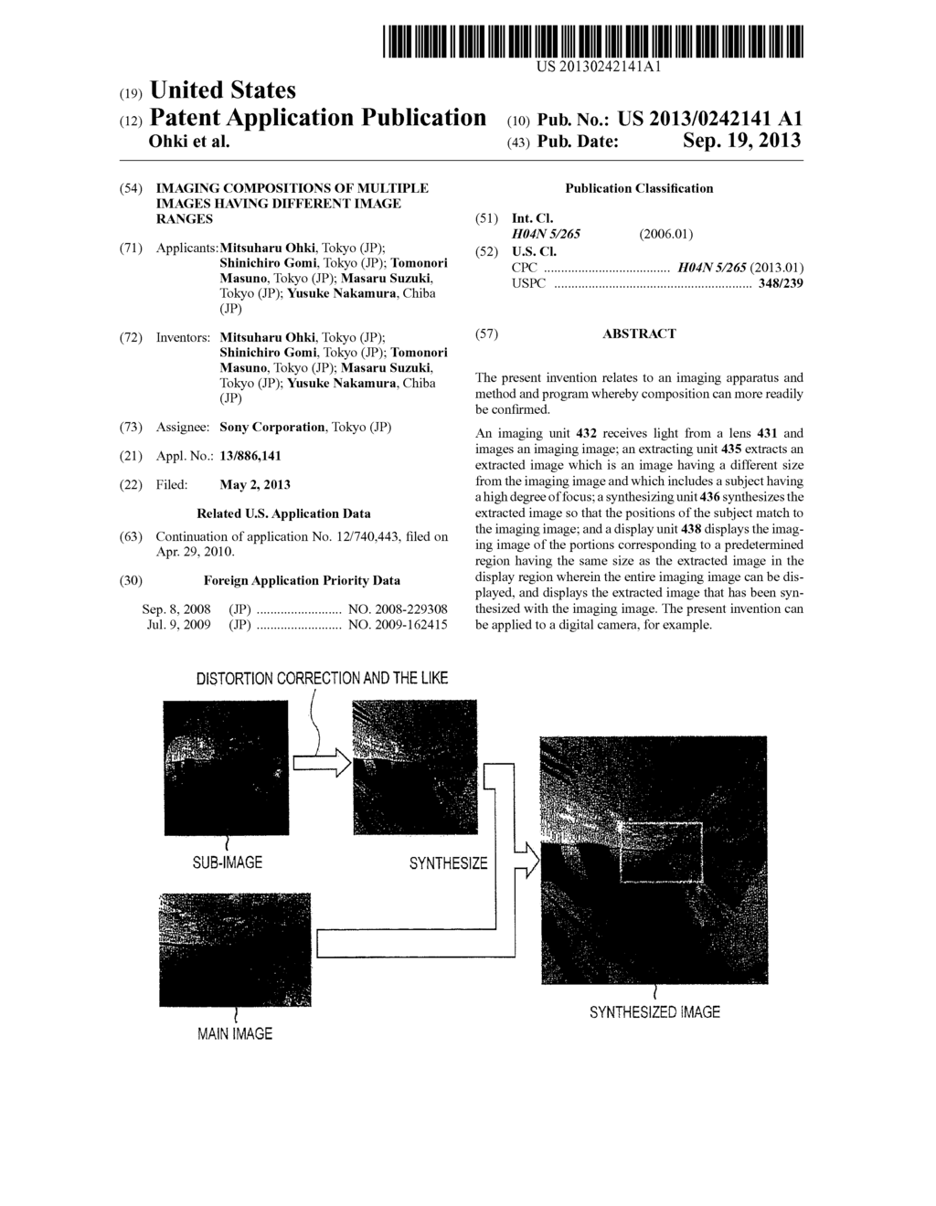 IMAGING COMPOSITIONS OF MULTIPLE IMAGES HAVING DIFFERENT IMAGE RANGES - diagram, schematic, and image 01