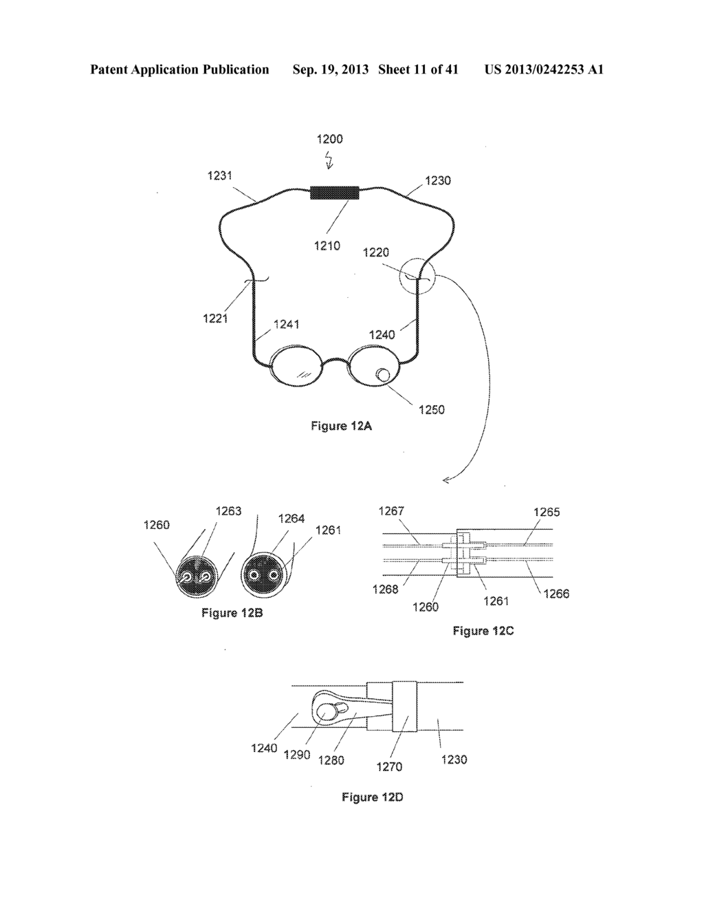 Eyeware Including A Heads Up Display - diagram, schematic, and image 12