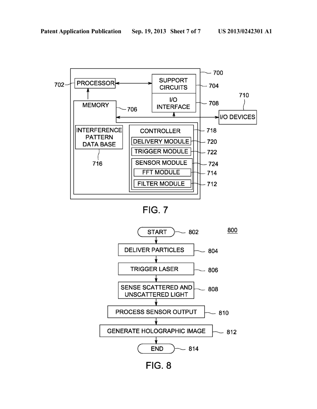 Methods and Apparatuses for Contact-Free Holographic Imaging of Aerosol     Particles - diagram, schematic, and image 08