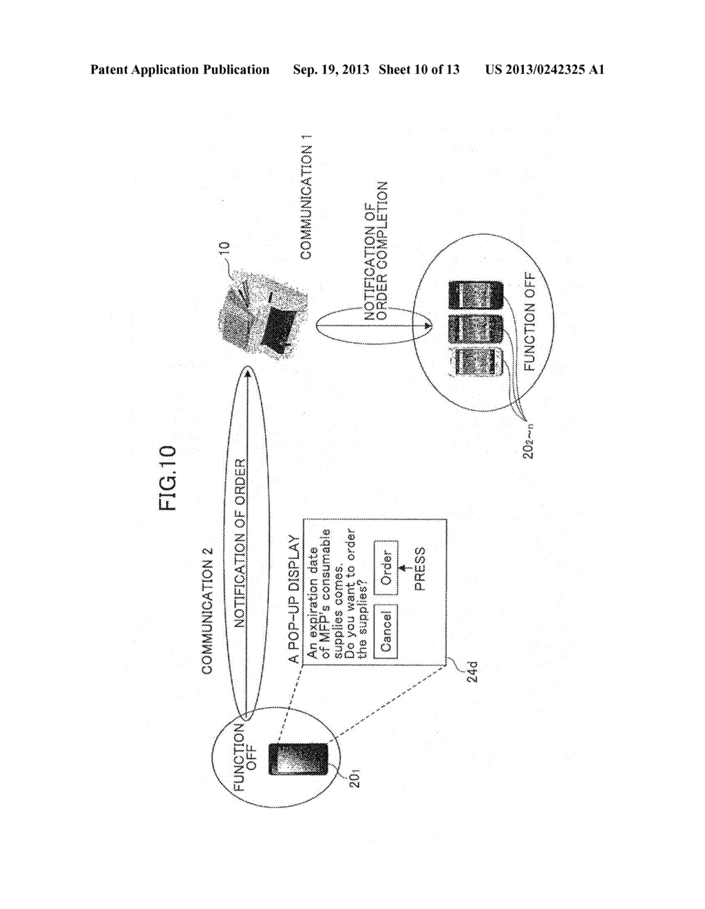COMMUNICATION SYSTEM, METHOD AND STORAGE MEDIUM - diagram, schematic, and image 11