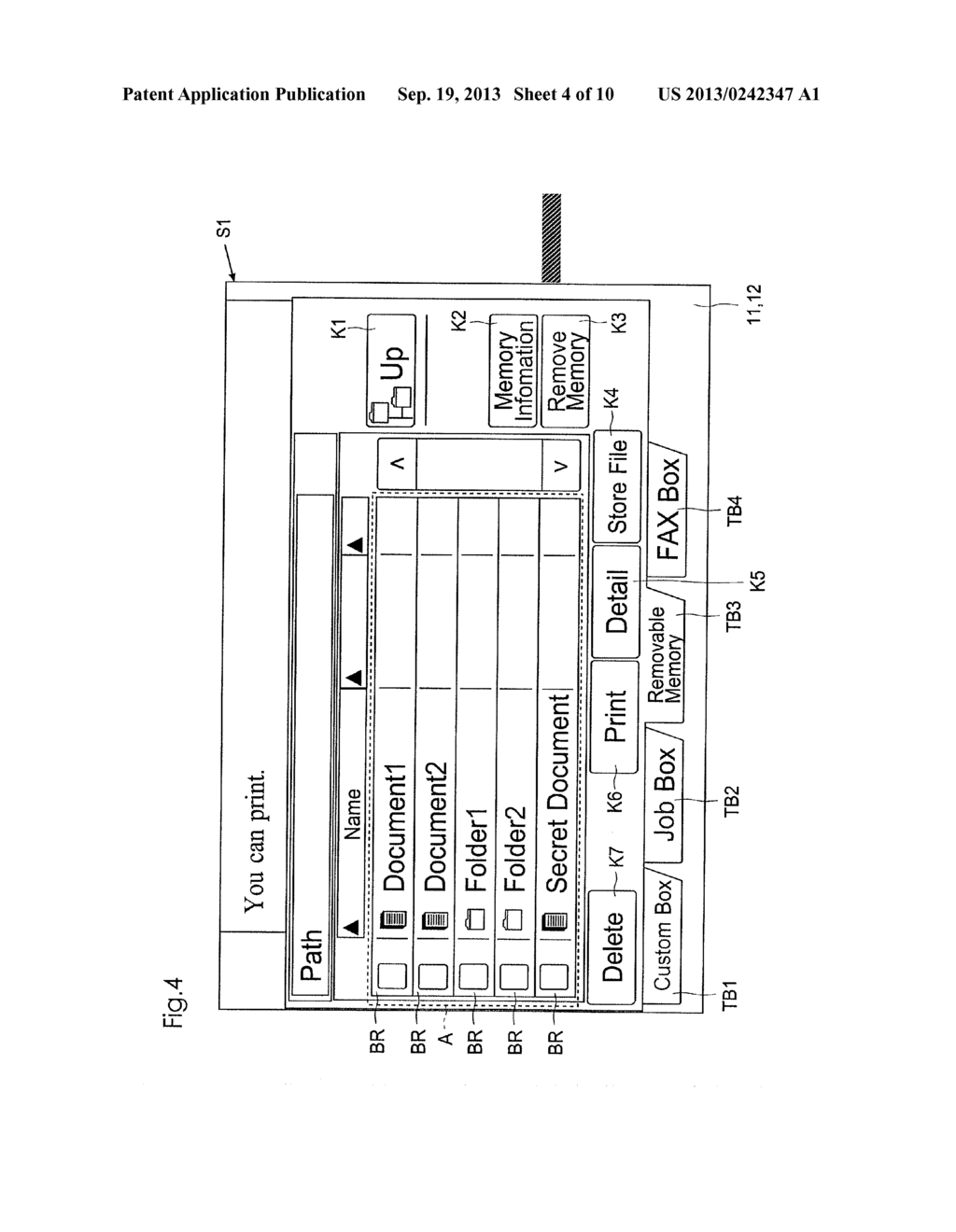 DISPLAY INPUT DEVICE AND DISPLAY METHOD THEREOF AND IMAGE FORMING     APPARATUS PROVIDED THEREWITH - diagram, schematic, and image 05