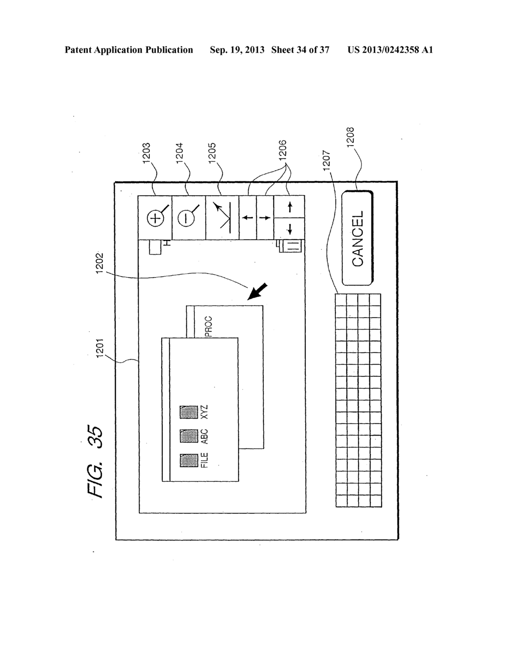 IMAGE READING DEVICE AND IMAGE PROCESSING METHOD UTILIZING THE SAME - diagram, schematic, and image 35