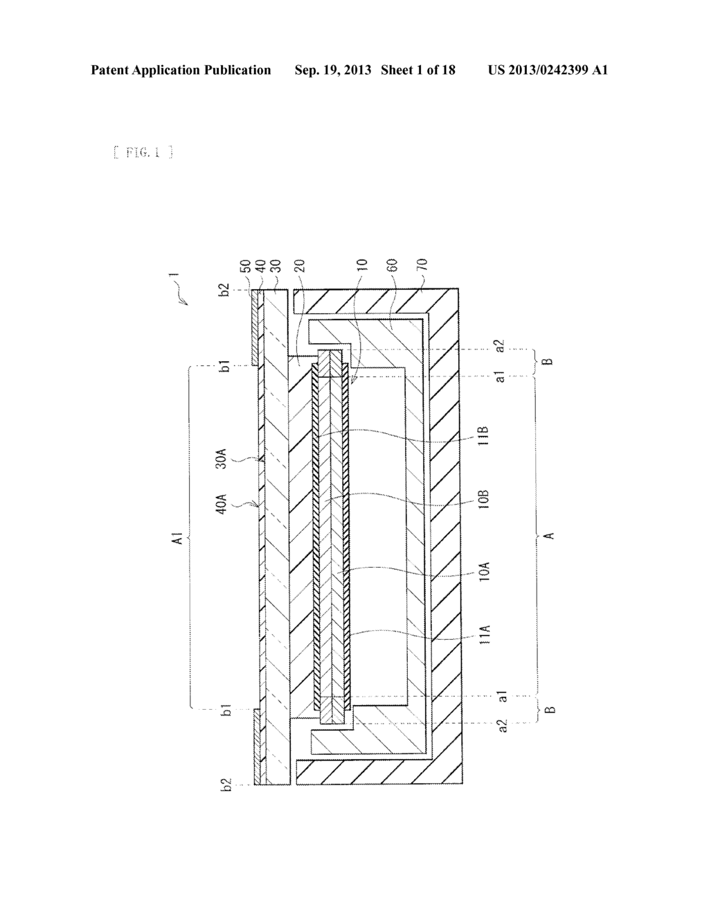 DISPLAY DEVICE AND METHOD FOR MANUFACTURING SAME - diagram, schematic, and image 02