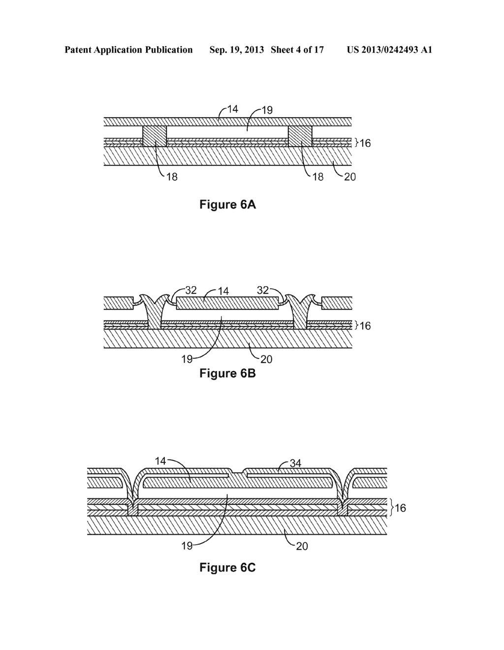 LOW COST INTERPOSER FABRICATED WITH ADDITIVE PROCESSES - diagram, schematic, and image 05