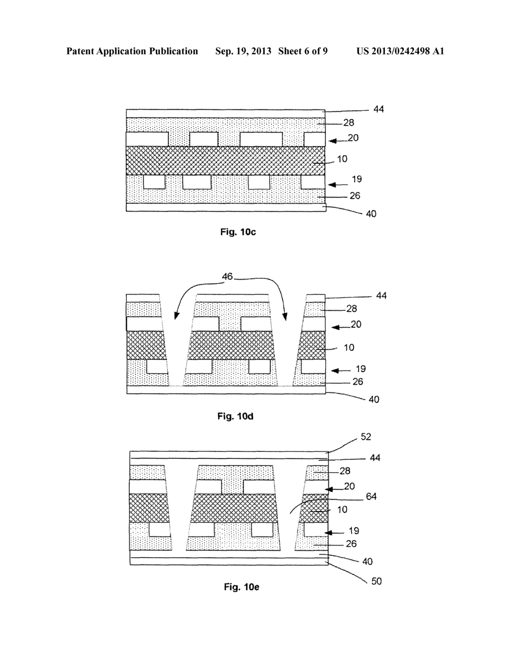 METHOD OF FORMING A SUBSTRATE CORE STRUCTURE USING MICROVIA LASER DRILLING     AND CONDUCTIVE LAYER PRE-PATTERNING AND SUBSTRATE CORE STRUCTURE FORMED     ACCORDING TO THE METHOD - diagram, schematic, and image 07