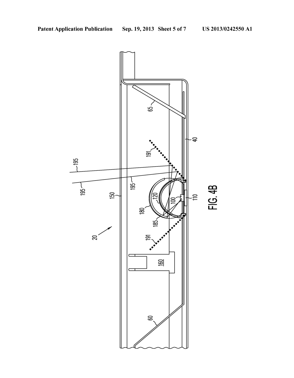 CHANGING LED LIGHT OUTPUT DISTRIBUTION THROUGH COATING CONFIGURATION - diagram, schematic, and image 06