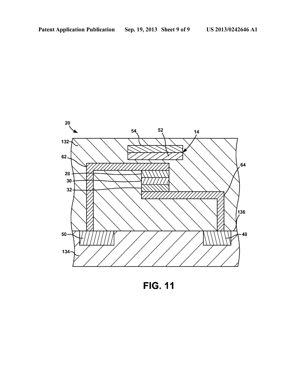 MAGNETORESISTIVE RANDOM ACCESS MEMORY (MRAM) DIE INCLUDING AN INTEGRATED     MAGNETIC SECURITY STRUCTURE - diagram, schematic, and image 10