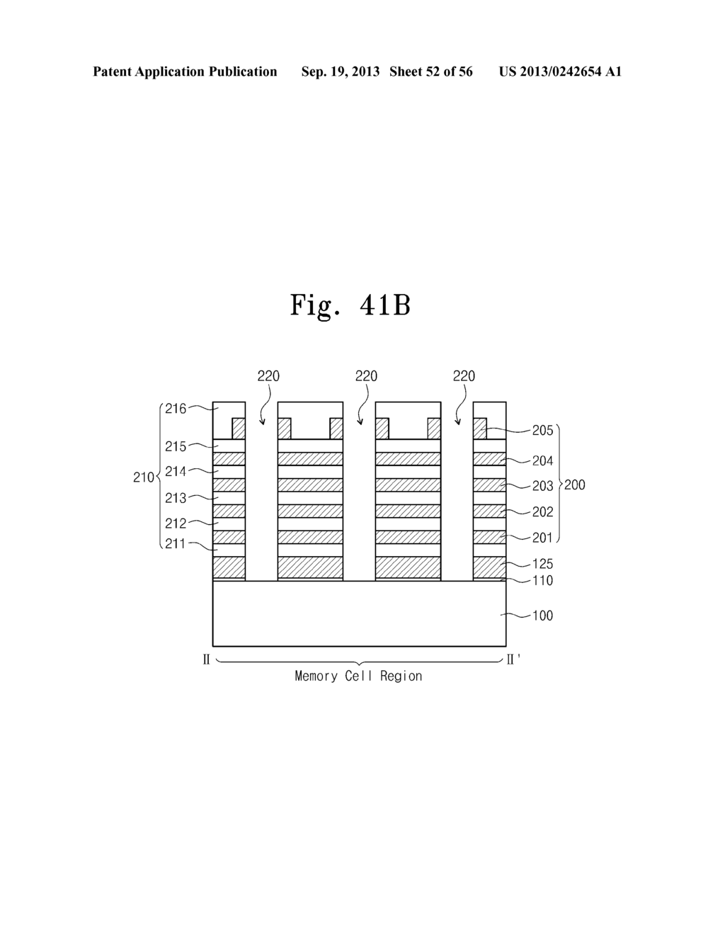 MEMORY DEVICES INCLUDING VERTICAL PILLARS AND METHODS OF MANUFACTURING AND     OPERATING THE SAME - diagram, schematic, and image 53