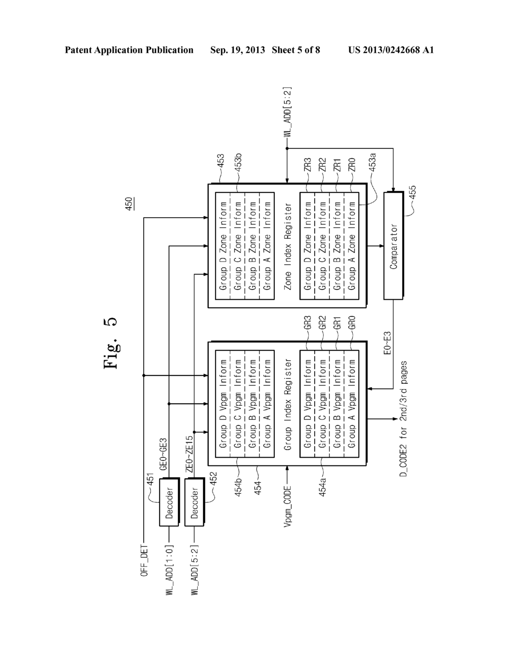 FLASH MEMORY DEVICE AND METHOD OF PROGRAMMING SAME - diagram, schematic, and image 06