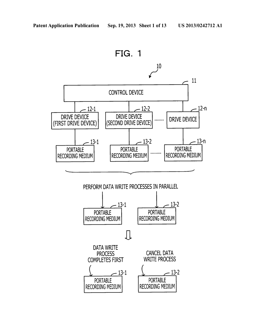 STORAGE SYSTEM AND STORAGE CONTROL METHOD - diagram, schematic, and image 02