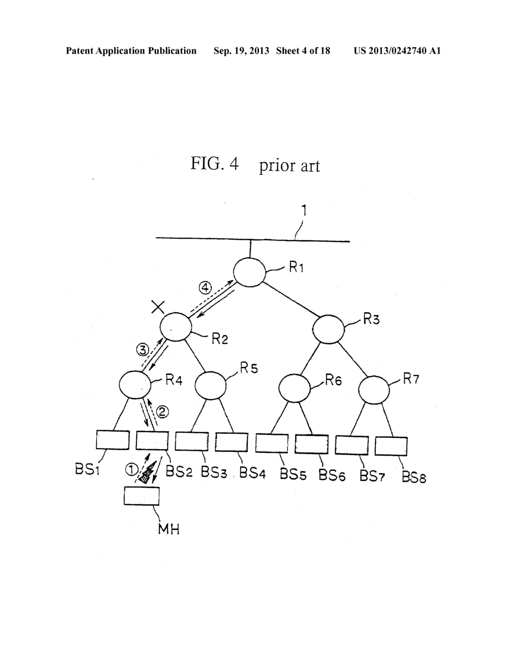 METHOD AND SYSTEM FOR CONTROLLING COMMUNICATION NETWORK AND ROUTER USED IN     THE NETWORK - diagram, schematic, and image 05