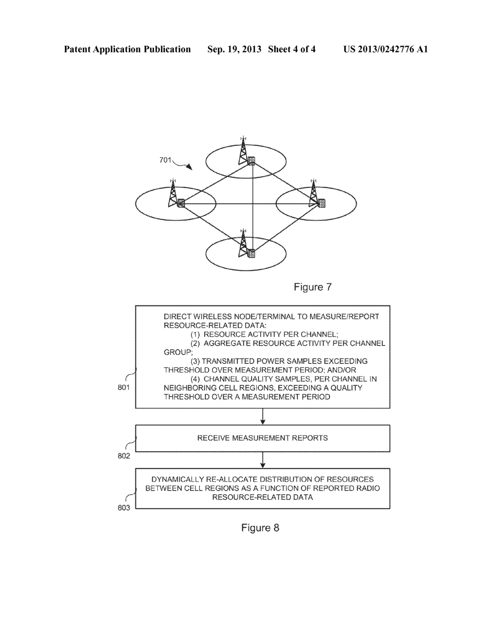 MEASUREMENT-ASSISTED DYNAMIC FREQUENCY-REUSE IN CELLULAR     TELECOMMUNICATIONS NETWORKS - diagram, schematic, and image 05