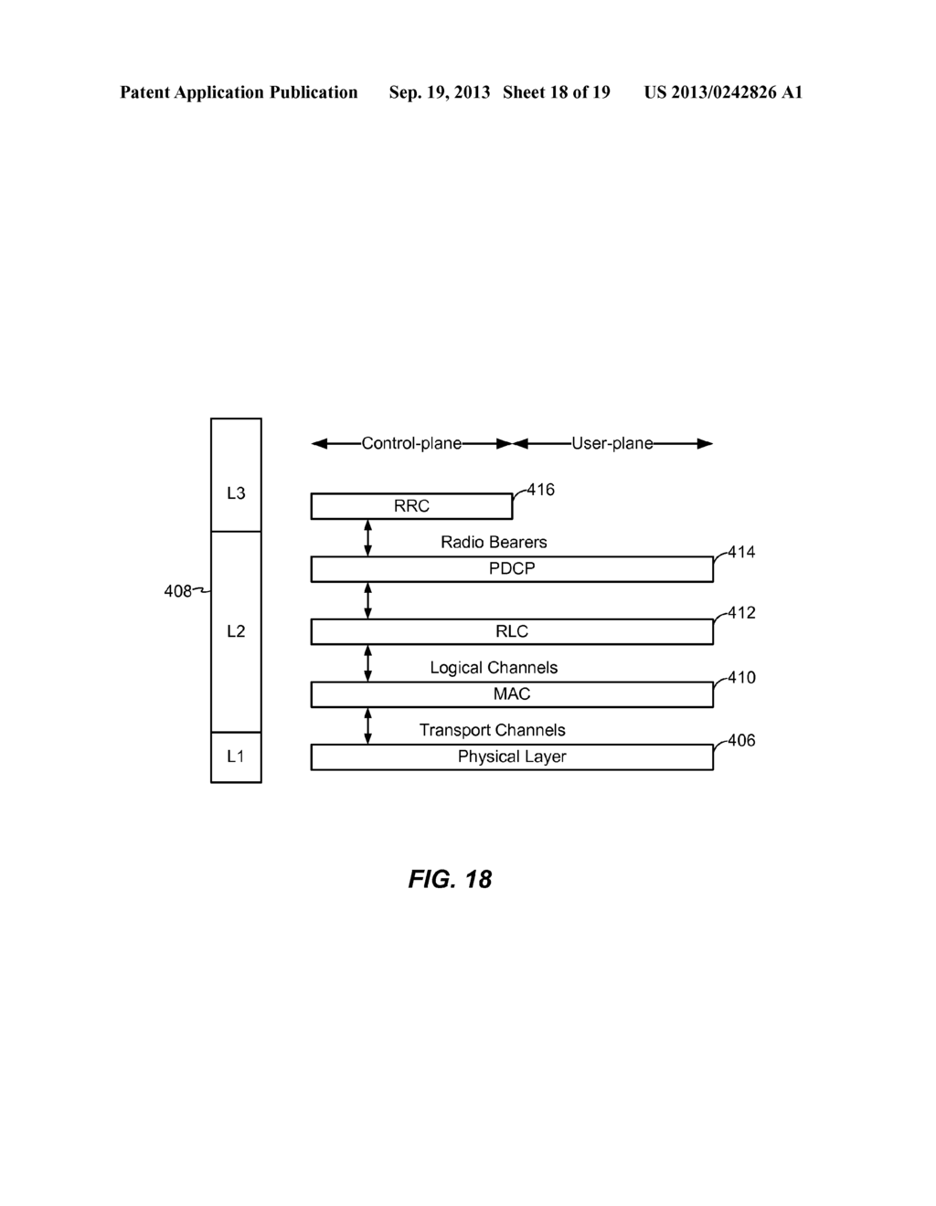 METHOD AND APPARATUS FOR DISCONTINUOUS RECEPTION IN USER EQUIPMENT FOR     POWER SAVINGS - diagram, schematic, and image 19