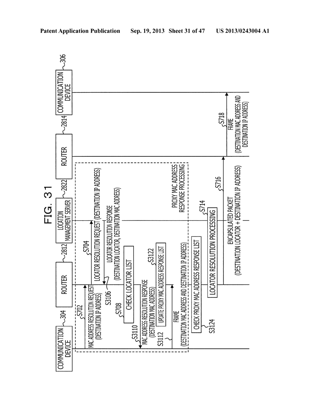 COMMUNICATION CONTROL METHOD, RELAY DEVICE, AND INFORMATION PROCESSING     DEVICE - diagram, schematic, and image 32