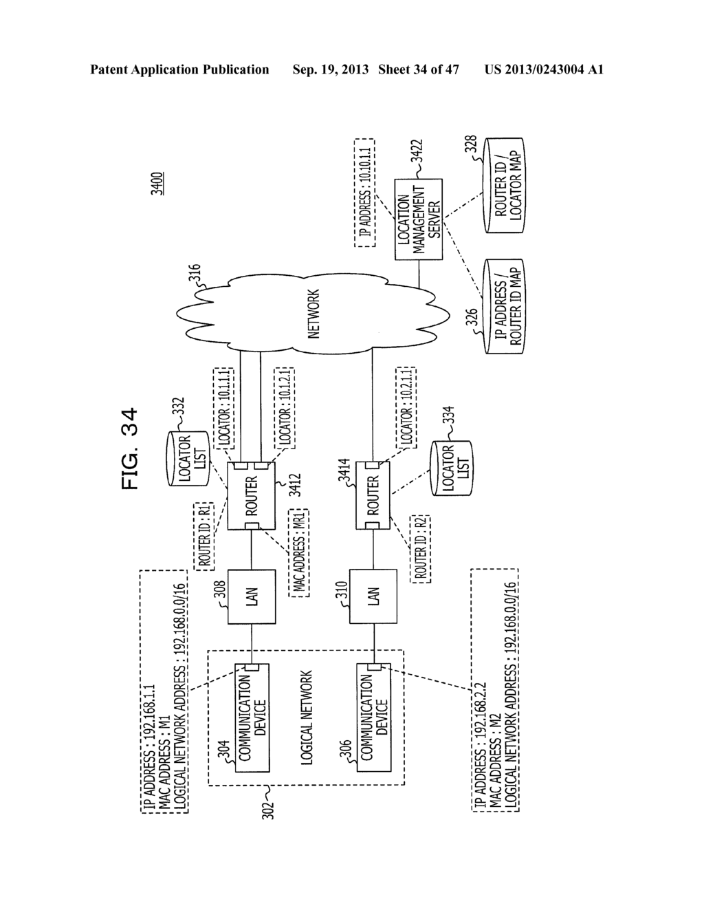 COMMUNICATION CONTROL METHOD, RELAY DEVICE, AND INFORMATION PROCESSING     DEVICE - diagram, schematic, and image 35