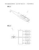 TEMPERATURE SENSING PORTION CAP AND ELECTRONIC THERMOMETER diagram and image