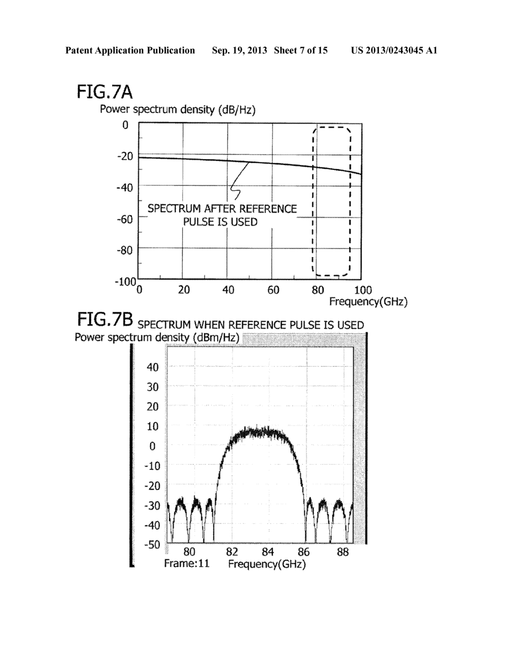 RADIO COMMUNICATION APPARATUS AND PULSE SIGNAL TRANSMISSION METHOD IN     RADIO COMMUNICATION APPARATUS - diagram, schematic, and image 08