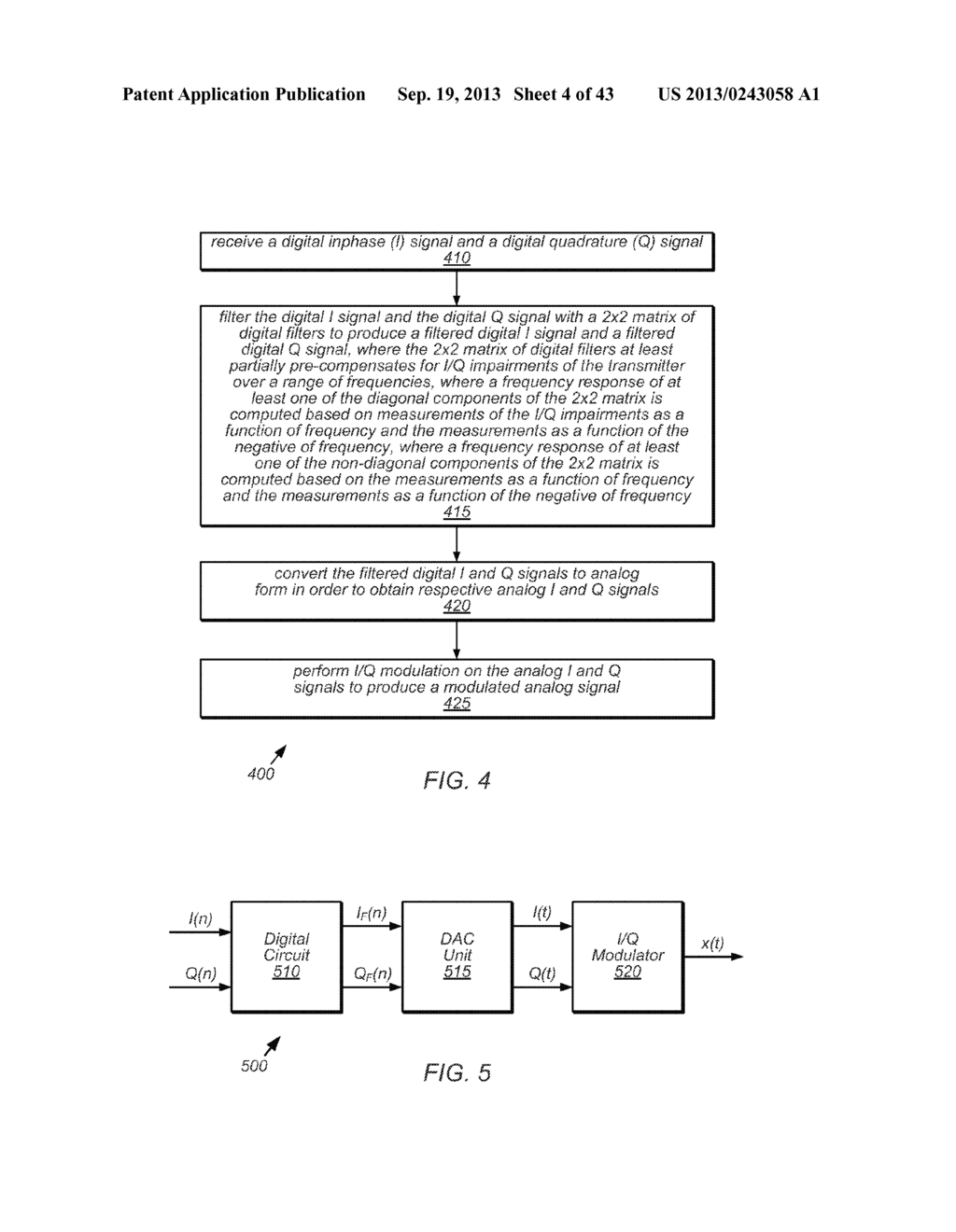 Mechanism for Measuring Transmitter I/Q Impairments Using Shared Local     Oscillators - diagram, schematic, and image 05