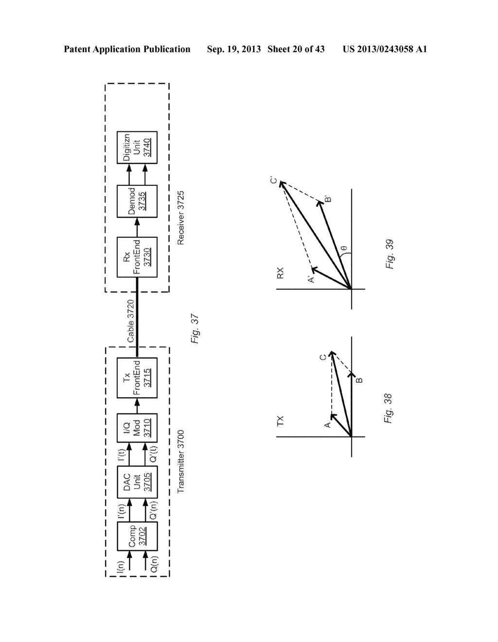 Mechanism for Measuring Transmitter I/Q Impairments Using Shared Local     Oscillators - diagram, schematic, and image 21