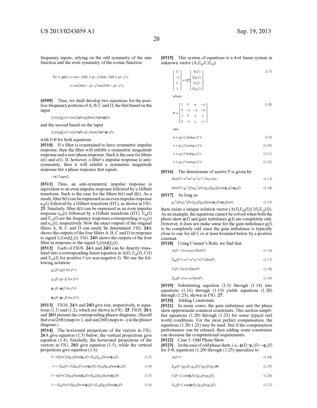 Mechanisms for Measuring the I/Q Impairments of a Receiver - diagram, schematic, and image 64