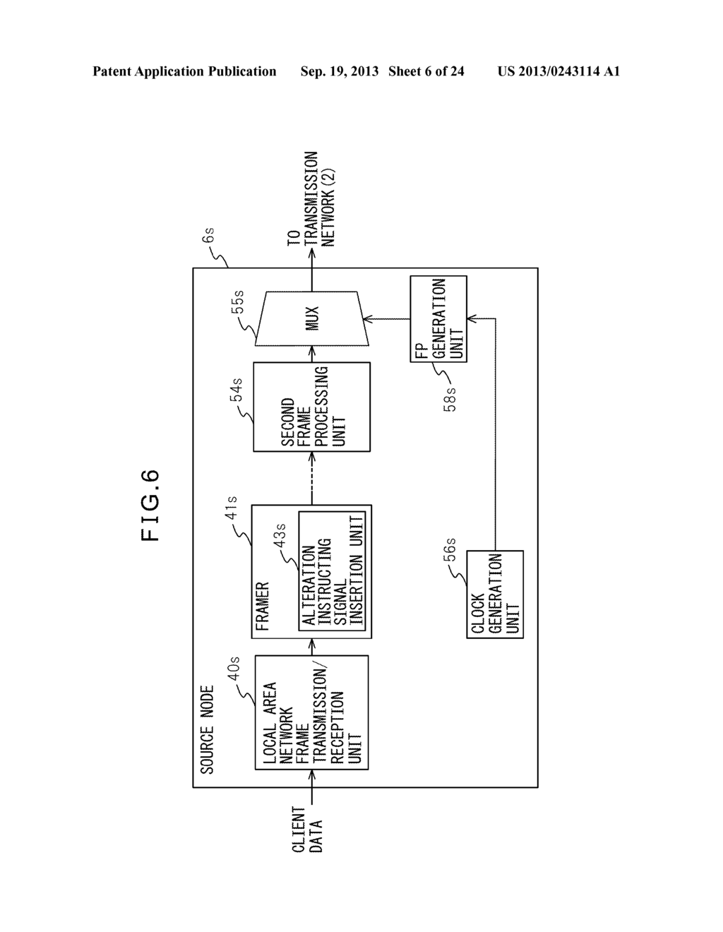 TRANSMISSION APPARATUS, TRANSMISSION METHOD AND METHOD OF ALTERING     TRANSMISSION BAND - diagram, schematic, and image 07