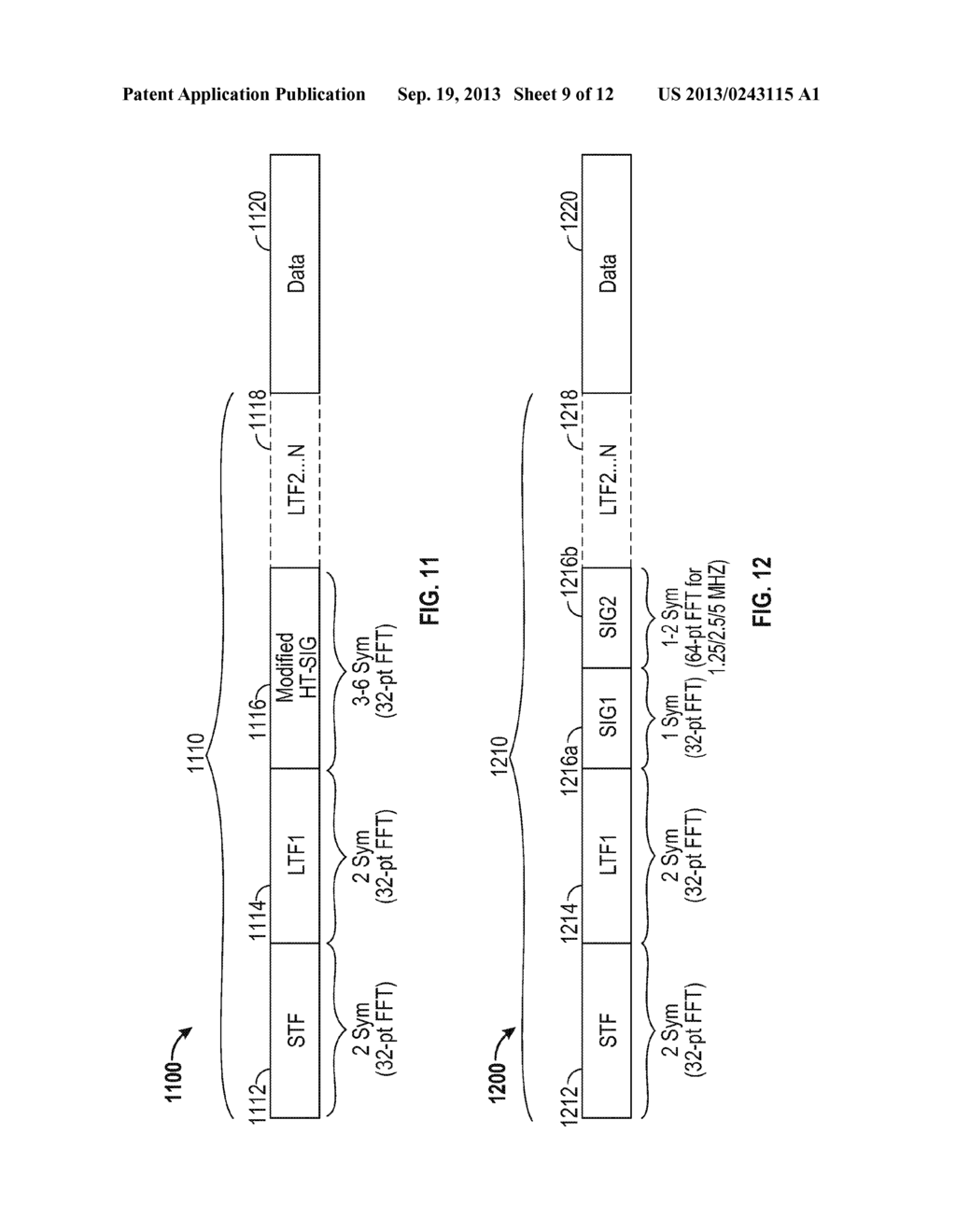 SYSTEMS AND METHODS FOR WIRELESS COMMUNICATION IN SUB GIGAHERTZ BANDS - diagram, schematic, and image 10