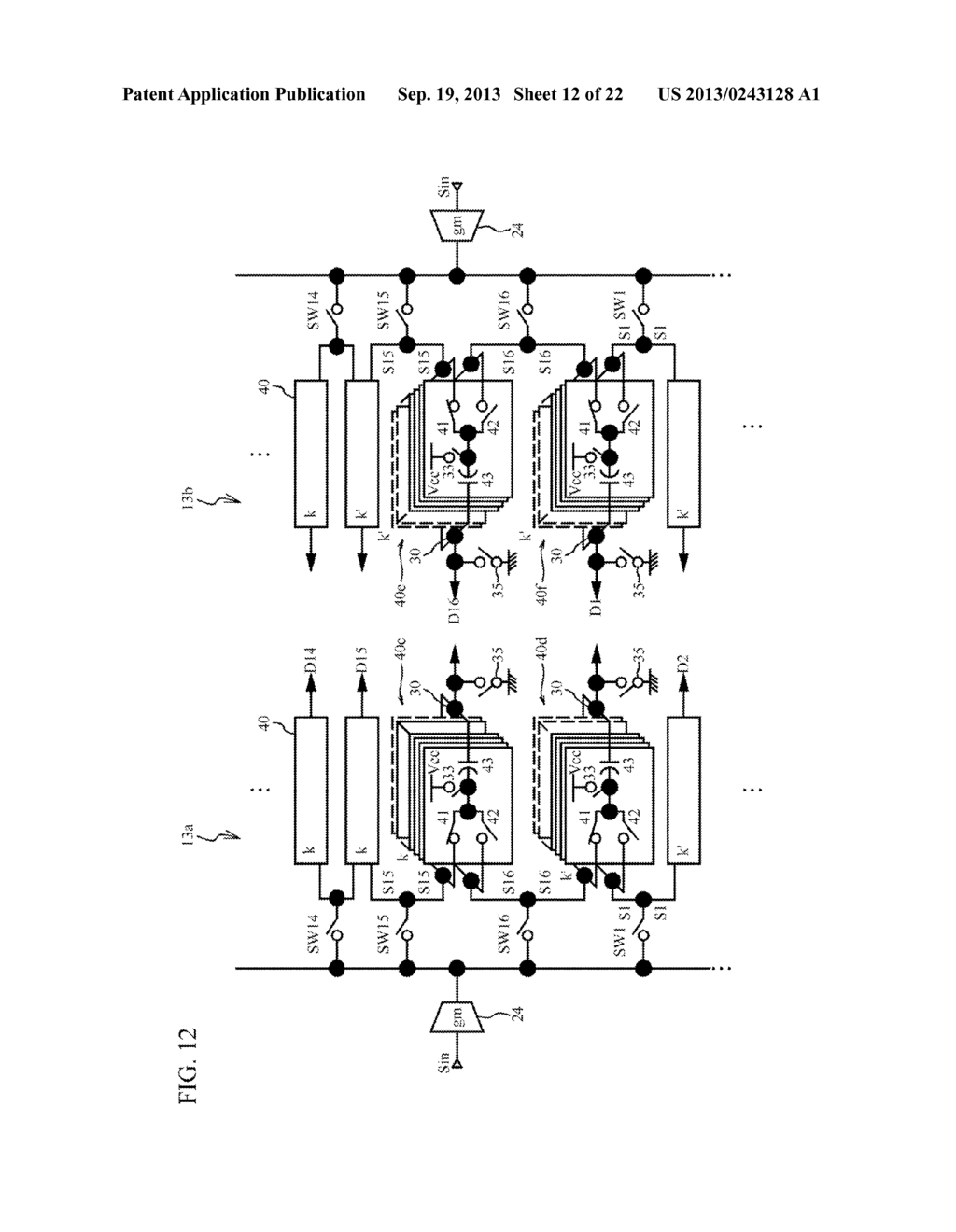 INTERPOLATION CIRCUIT AND RECEIVING CIRCUIT - diagram, schematic, and image 13