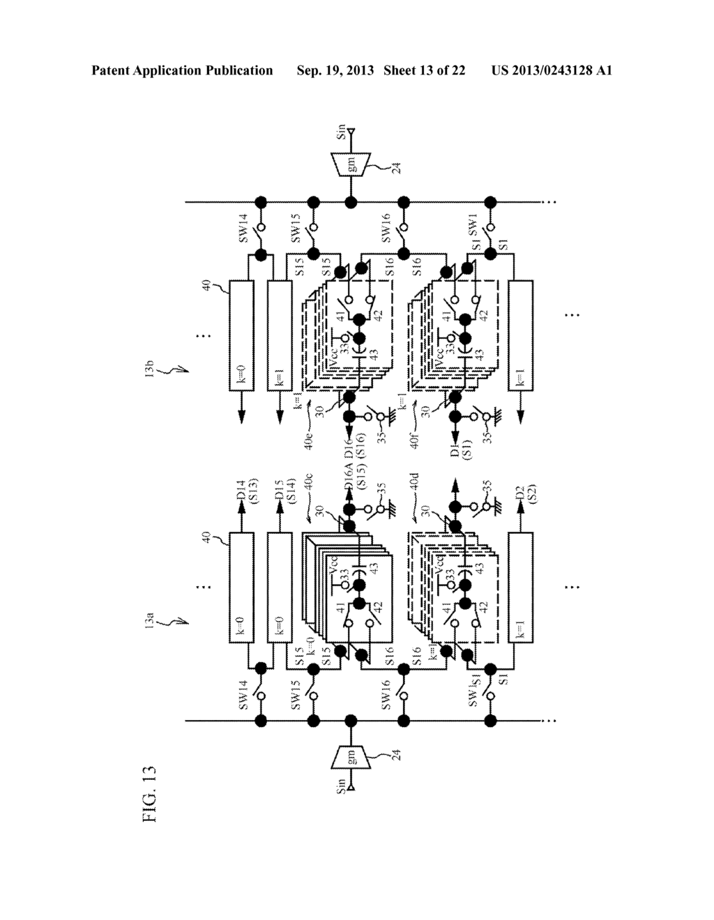 INTERPOLATION CIRCUIT AND RECEIVING CIRCUIT - diagram, schematic, and image 14