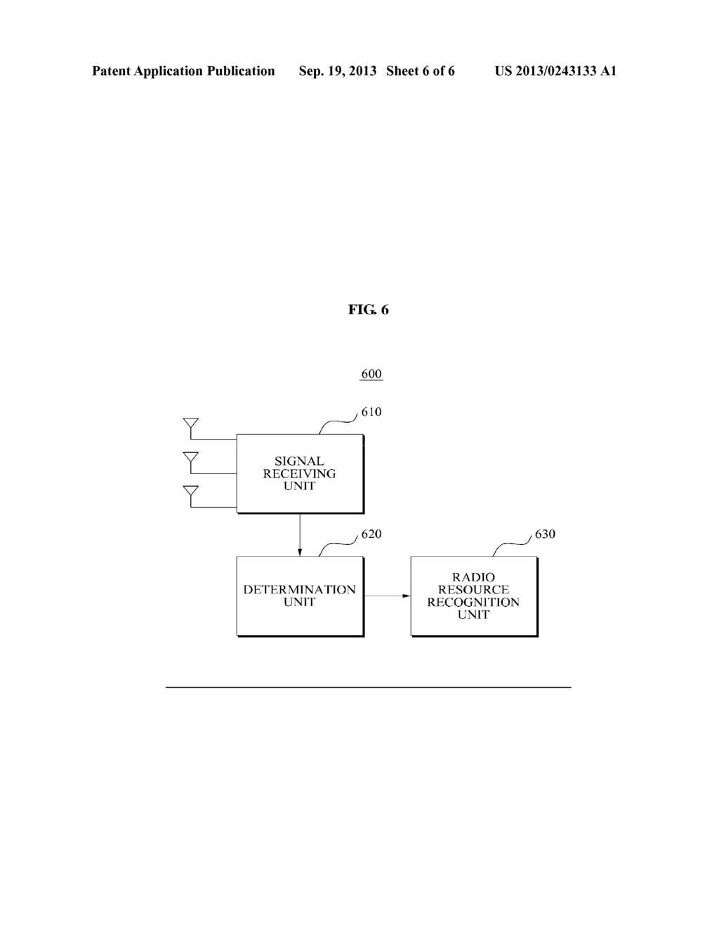 COGNITIVE RADIO COMMUNICATION SYSTEM RECOGNIZING INTERFERENCE BASED ON     KNOWN SIGNAL - diagram, schematic, and image 07