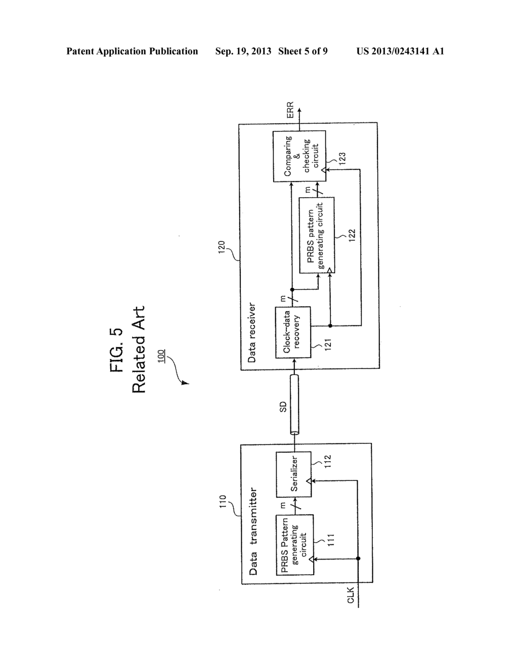 COMMUNICATION SYSTEM, DATA TRANSMITTER, AND DATA RECEIVER CAPABLE OF     DETECTING INCORRECT RECEIPT OF DATA - diagram, schematic, and image 06