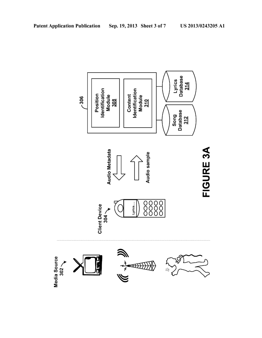 Methods and Systems for Disambiguation of an Identification of a Sample of     a Media Stream - diagram, schematic, and image 04