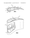 GAS TURBINE ENGINE AIRFOIL COOLING CIRCUIT diagram and image