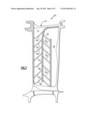 GAS TURBINE ENGINE AIRFOIL COOLING CIRCUIT diagram and image