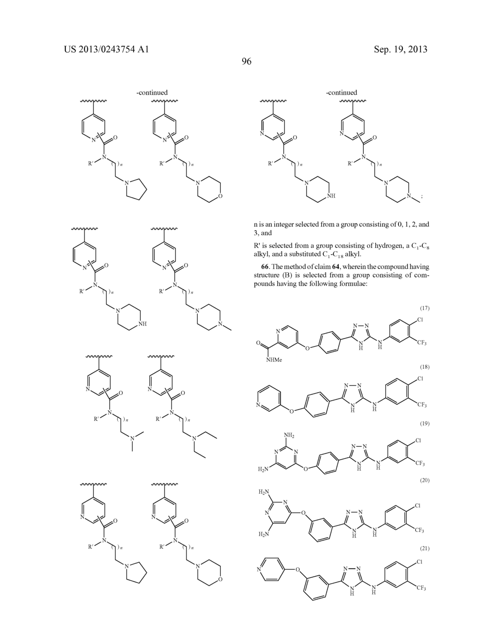 HETEROCYCLIC COMPOUNDS AND METHODS OF USE - diagram, schematic, and image 98