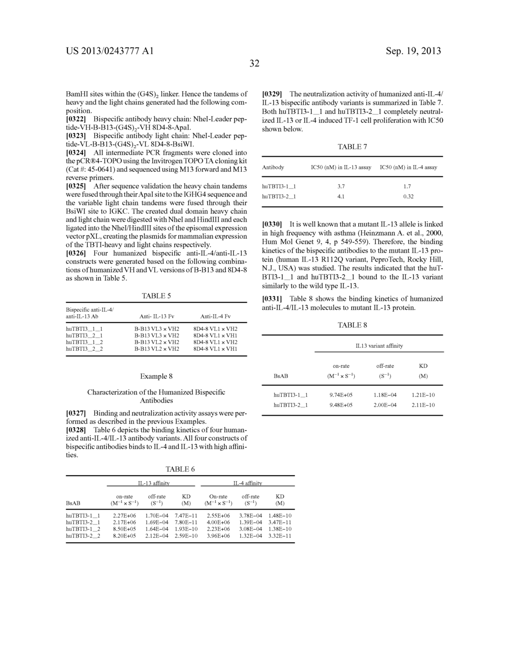 ANTIBODIES THAT BIND IL-4 AND/OR IL-13 AND THEIR USES - diagram, schematic, and image 35