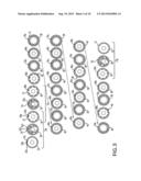 LAYER SEQUENCE REPEATER MODULE FOR A MODULAR DISK CO-EXTRUSION DIE AND     PRODUCTS THEREOF diagram and image