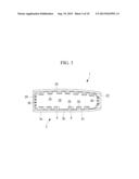 COMPOSITE MATERIAL STRUCTURE, AND AIRCRAFT WING AND FUSELAGE PROVIDED     THEREWITH diagram and image