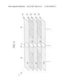 COMPOSITE MATERIAL STRUCTURE, AND AIRCRAFT WING AND FUSELAGE PROVIDED     THEREWITH diagram and image