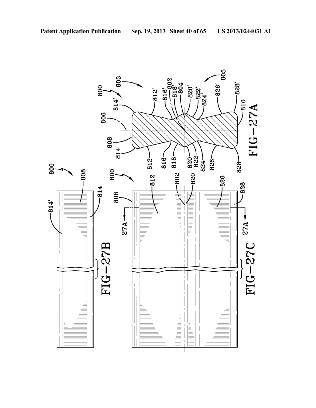 Rod or Wire Having Discontinous Cross Sections, and Implements Made from     Such Rod or Wire - diagram, schematic, and image 41